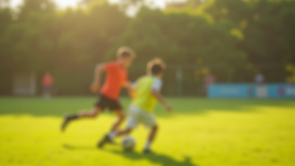 لاعب دفاع شاب يمارس التكتيكات الأساسية